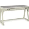 Jonileene White-Gray Desk