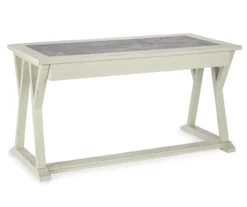 Jonileene White-Gray Desk -Best Furniture Store 810485166 3