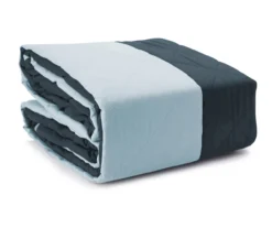 Navy & Light Blue Microfiber Reversible Sofa Furniture Protector -Best Furniture Store 810498484 6