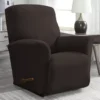 Chocolate Recliner Sofa Slipcover