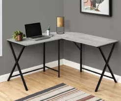 Monarch X Leg L-Shaped Corner Desk 32 Monarch X Leg L-Shaped Corner Desk -Best Furniture Store 810502797 1