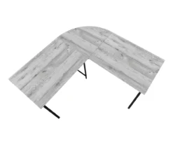 Monarch X Leg L-Shaped Corner Desk 36 Monarch X Leg L-Shaped Corner Desk -Best Furniture Store 810502797 4