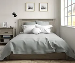 Silverton Oak Full Headboard -Best Furniture Store 810504698 2