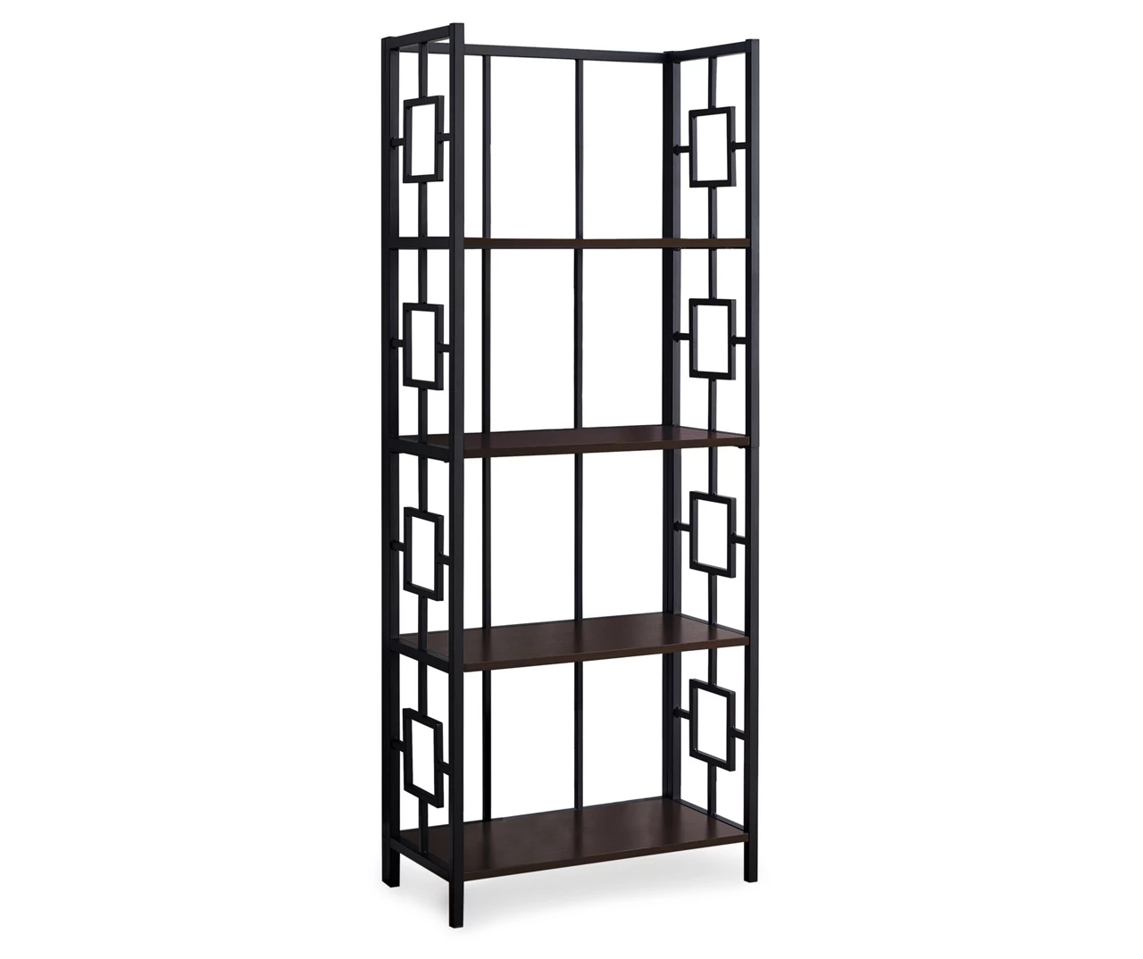 Espresso Square 4-Shelf Open Bookcase 1 Espresso Square 4-Shelf Open Bookcase