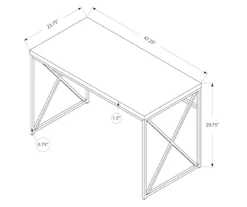 Monarch Reclaimed Office Desk -Best Furniture Store 810512960 3