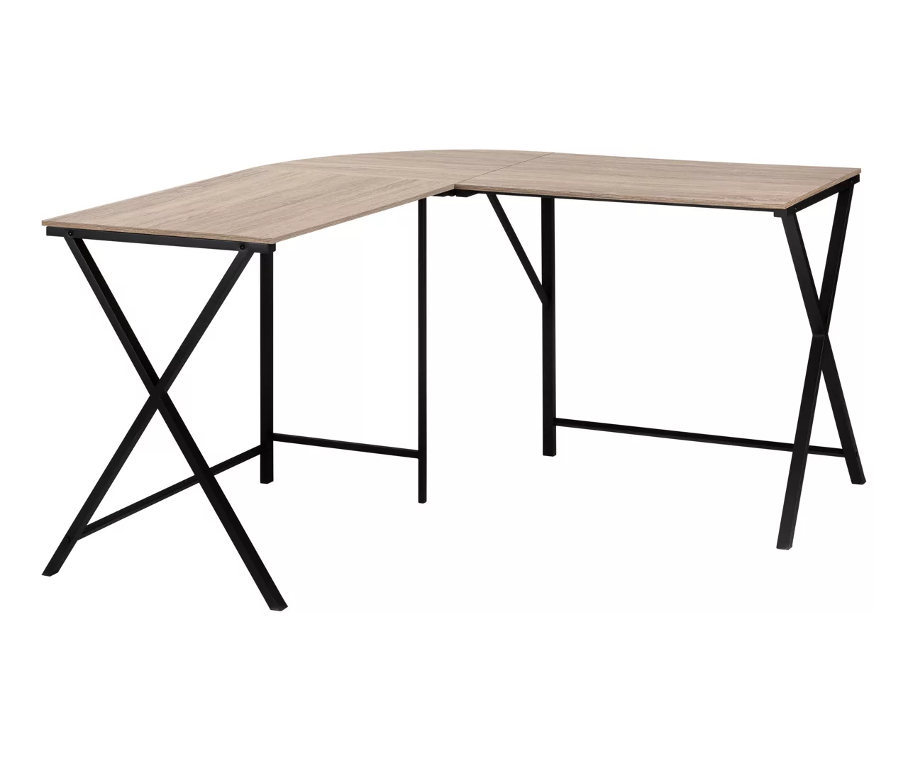 Monarch X Leg L-Shaped Corner Desk 1 Monarch X Leg L-Shaped Corner Desk