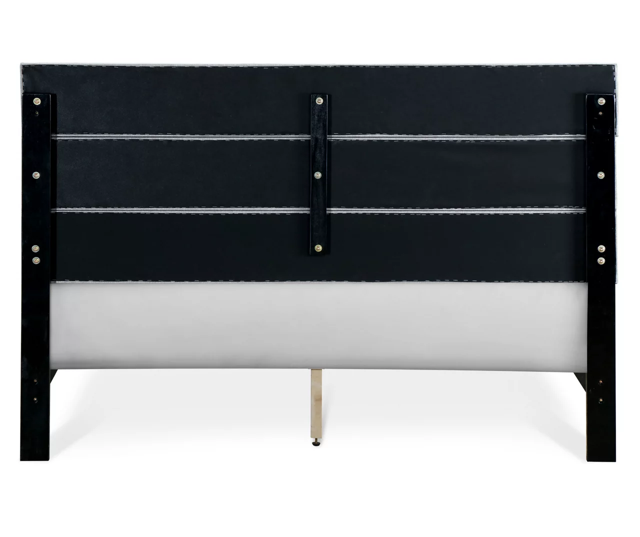 Gray Hudson Queen Upholstered Linen Fabric Bed 17 Gray Hudson Queen Upholstered Linen Fabric Bed - Image 17