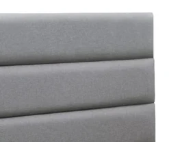 Gray Hudson Queen Upholstered Linen Fabric Bed 27 Gray Hudson Queen Upholstered Linen Fabric Bed -Best Furniture Store 810513495 7