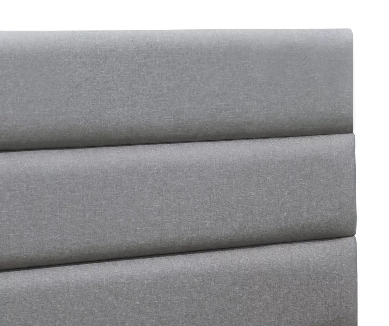Gray Hudson Queen Upholstered Linen Fabric Bed 11 Gray Hudson Queen Upholstered Linen Fabric Bed - Image 11
