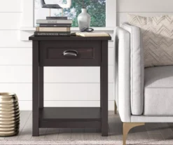Baily Black Nightstand -Best Furniture Store 810513516 3
