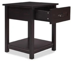 Baily Black Nightstand -Best Furniture Store 810513516 5