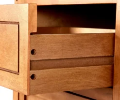 Alcott Light Brown Side Table With Drawer -Best Furniture Store 810513518 7