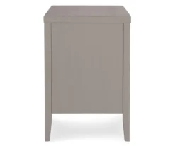 Gray Finley Wood 3-Drawer Nightstand -Best Furniture Store 810513522 10