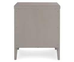 Gray Finley Wood 3-Drawer Nightstand -Best Furniture Store 810513522 11