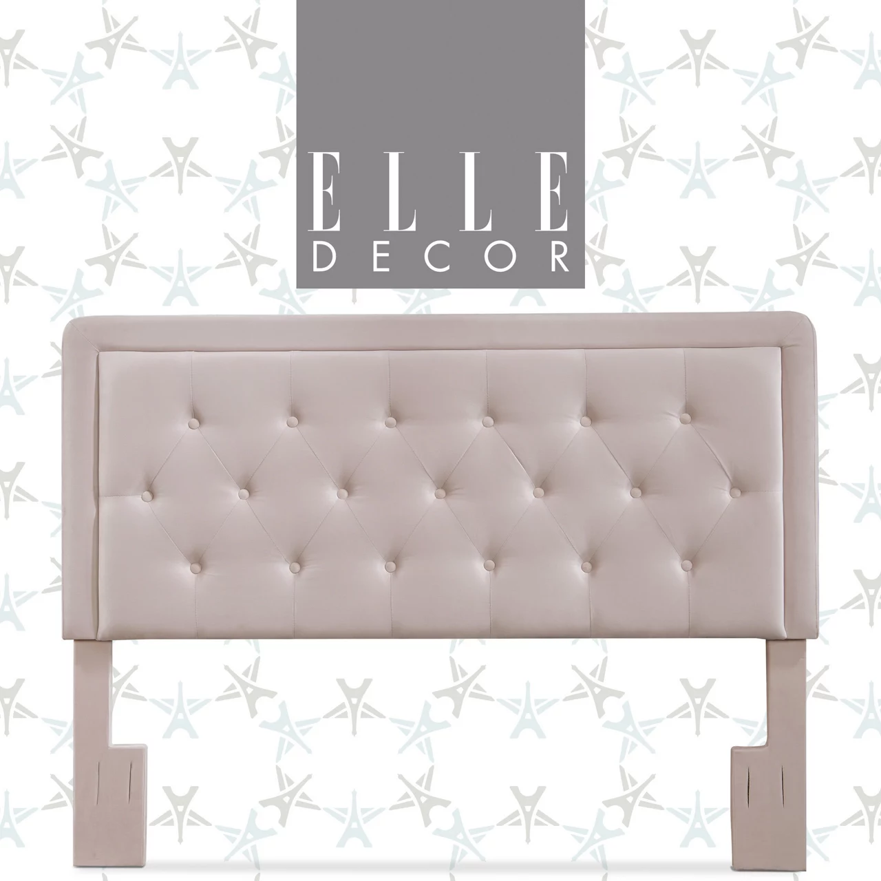 Mauve Amery Upholstered Queen Headboard 9 Mauve Amery Upholstered Queen Headboard - Image 9