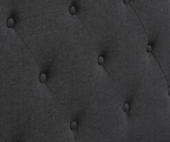 Charcoal Gray Amery Upholstered King Headboard -Best Furniture Store 810513527 6