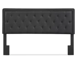 Charcoal Gray Amery Upholstered King Headboard -Best Furniture Store 810513527 9