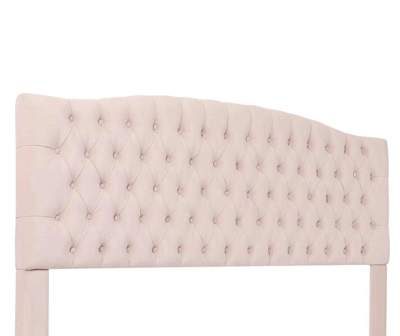 French Blush Pink Celeste Upholstered King Headboard 4 French Blush Pink Celeste Upholstered King Headboard - Image 4