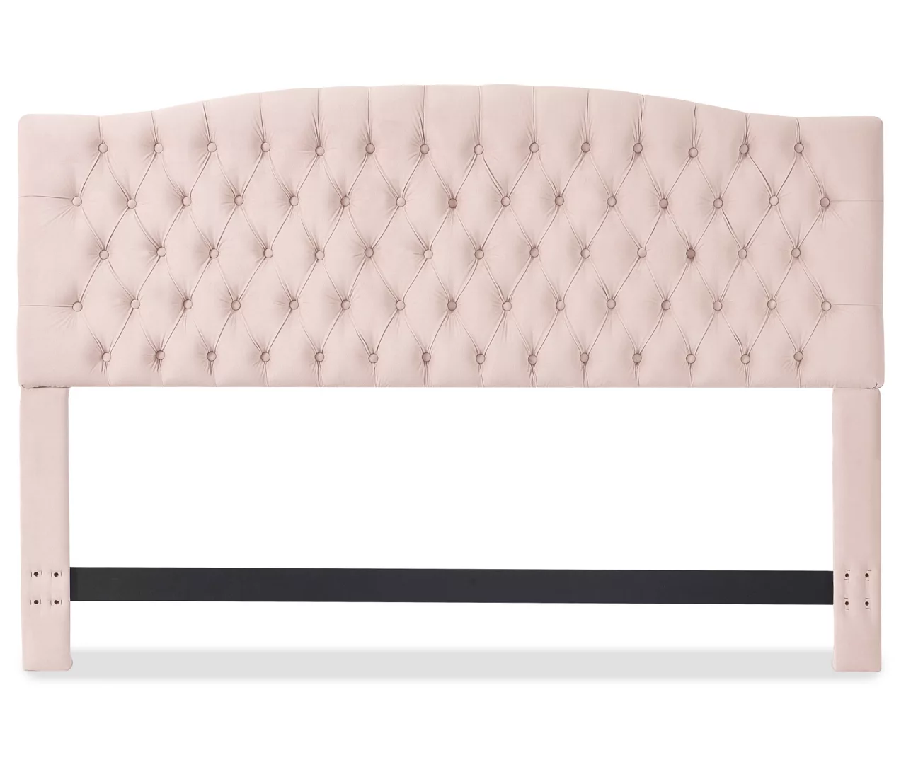 French Blush Pink Celeste Upholstered King Headboard 1 French Blush Pink Celeste Upholstered King Headboard
