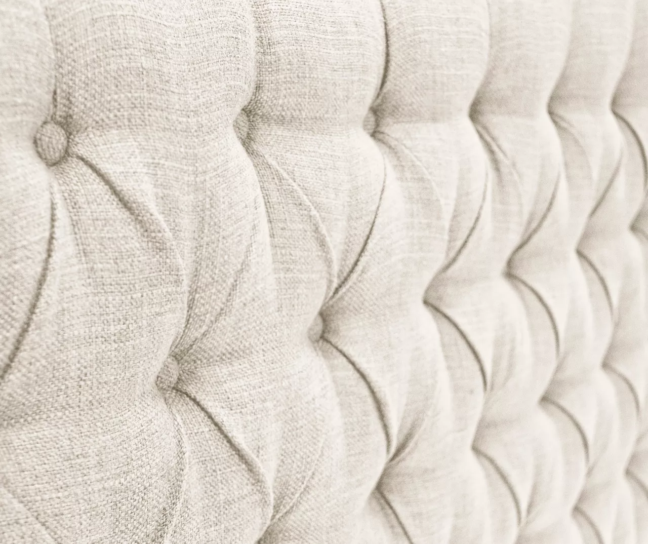 Beige Celeste Upholstered Linen King Headboard 4 Beige Celeste Upholstered Linen King Headboard - Image 4