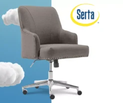 Serta Leighton Memomry Foam Office Chair -Best Furniture Store 810513539