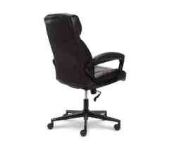 Hannah Black Bonded Leather Office Chair -Best Furniture Store 810513552 12