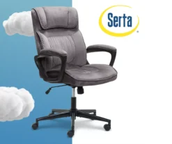 Gray & Black Executive Office Chair -Best Furniture Store 810513554