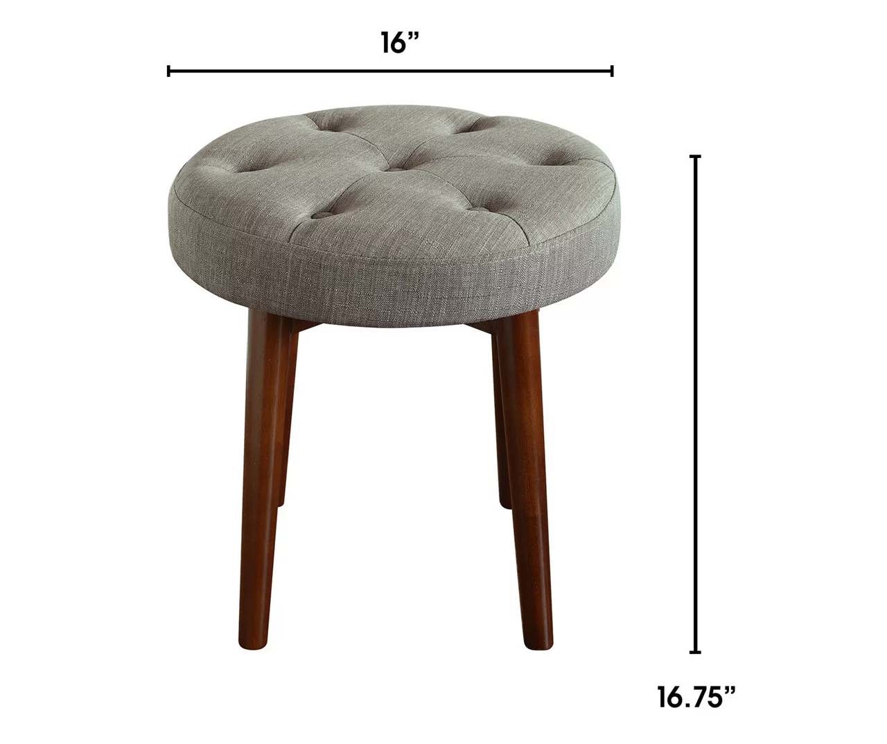 Penelope Tufted Stool 6 Penelope Tufted Stool - Image 6