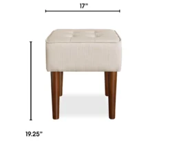 Aria Tufted Stool 24 Aria Tufted Stool -Best Furniture Store 810513575 3