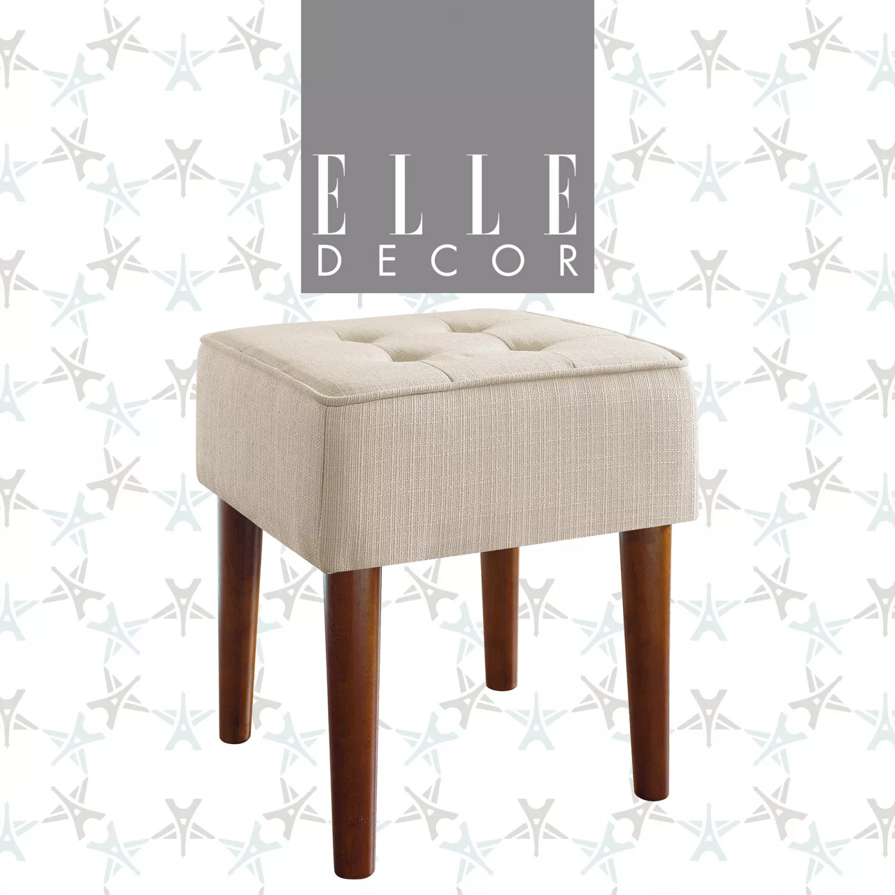 Aria Tufted Stool 8 Aria Tufted Stool - Image 8