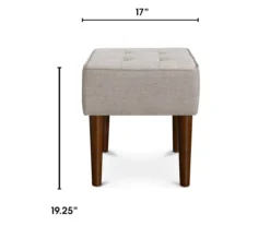 Aria Tufted Stool 34 Aria Tufted Stool -Best Furniture Store 810513576 3