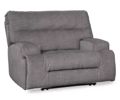 Coombs Charcoal Wide Seat Power Recliner -Best Furniture Store 810519706 1
