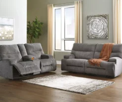 Coombs Charcoal Reclining Sofa -Best Furniture Store 810519707 810519691 2