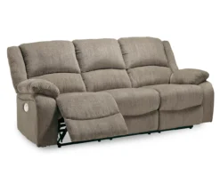 Draycoll Pewter Power Reclining Sofa -Best Furniture Store 810519718 1