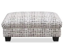Rogers Ink Dot Ottoman