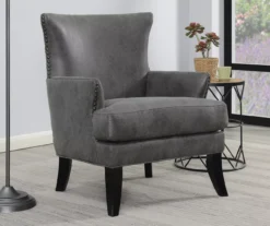 Bossa Dark Gray Accent Chair -Best Furniture Store 810519951 7