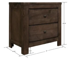 Florence 2-Drawer Nightstand 19 Florence 2-Drawer Nightstand -Best Furniture Store 810519987 5