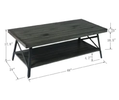 Willow River Pomona Coffee Table -Best Furniture Store 810520047 3