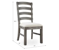 Grayfield Upholstered Dining Chairs, 2-Pack -Best Furniture Store 810520068 2