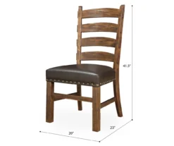 Napa Ladder Back Dining Chairs, 2-Pack -Best Furniture Store 810520071 3