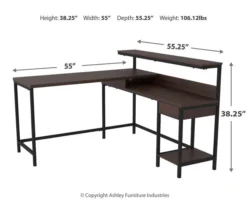 Camiburg L-Shaped Corner Desk -Best Furniture Store 810523822 4
