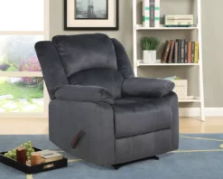 Sorrenson Gray Recliner -Best Furniture Store 810524556 72