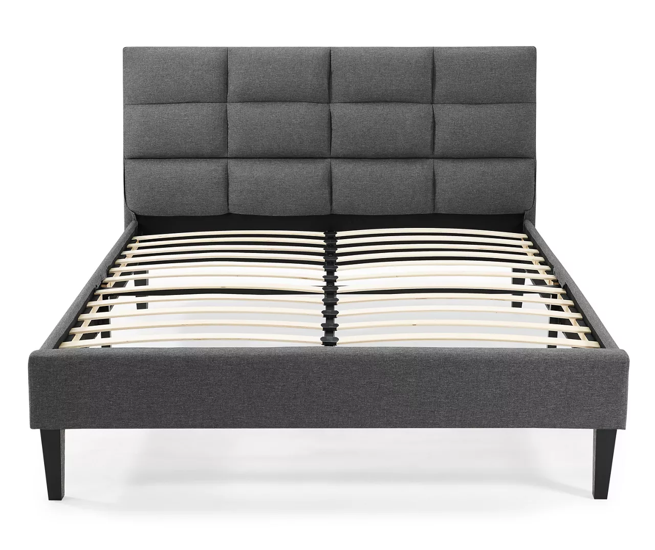 Orson Gray Full Upholstered Bed 2 Orson Gray Full Upholstered Bed - Image 2