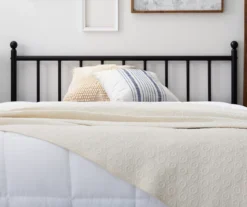 Brookside Vertical Bar Metal Headboard -Best Furniture Store 810526750 810527061 810527062 810527063 810527064 3