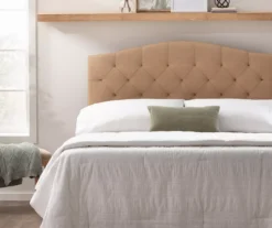 Brookside Curved Edge Upholstered Headboard 37 Brookside Curved Edge Upholstered Headboard -Best Furniture Store 810527109 810527115 2