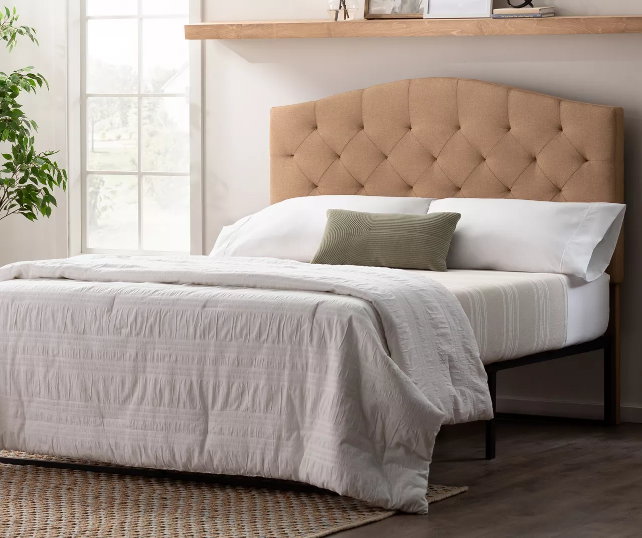 Brookside Curved Edge Upholstered Headboard 20 Brookside Curved Edge Upholstered Headboard - Image 20