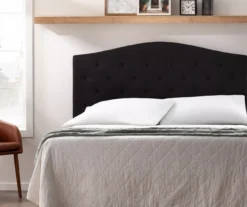 Brookside Curved Edge Upholstered Headboard 34 Brookside Curved Edge Upholstered Headboard -Best Furniture Store 810527110 2