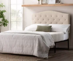 Brookside Curved Edge Upholstered Headboard 29 Brookside Curved Edge Upholstered Headboard -Best Furniture Store 810527113 3