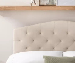 Brookside Curved Edge Upholstered Headboard 30 Brookside Curved Edge Upholstered Headboard -Best Furniture Store 810527113 4