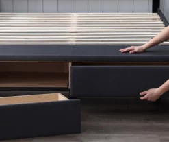 Brookside Anna Upholstered Storage Bed -Best Furniture Store 810527227 810527229 3